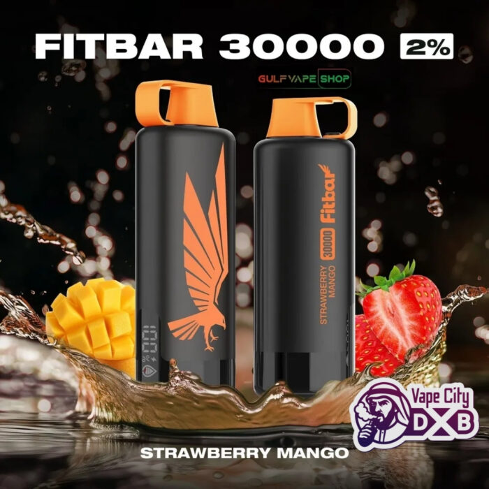 Disposable vape Dubai UAE FITBAR 30000 Puffs Shisha