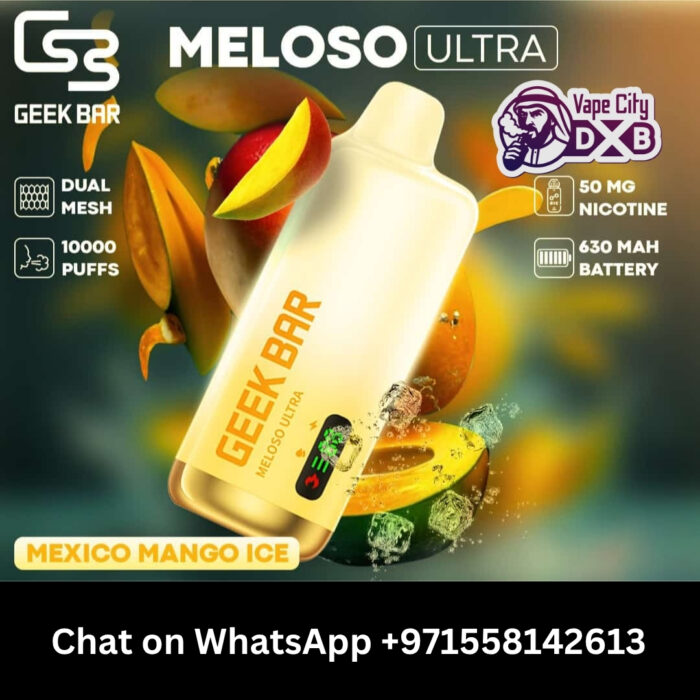 GEEK BAR Vape Dubai – Meloso Ultra 10000 Puffs Dual Mesh Vape
