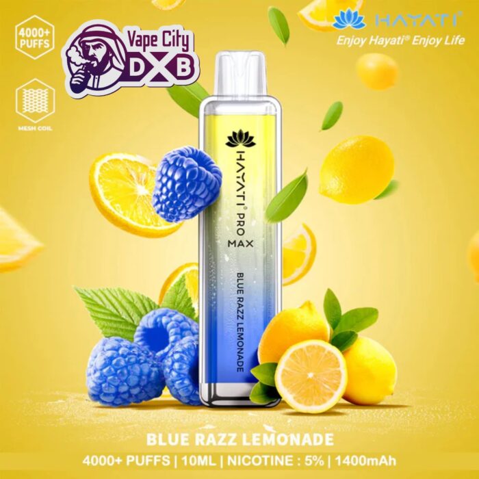 Hayati Pro Max 4000 Puffs Disposable Vape Dubai UAE – Fruity Flavor Vape