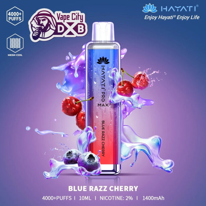 Hayati Pro Max 4000 Puffs Disposable Vape Dubai UAE – Fruity Flavor Vape