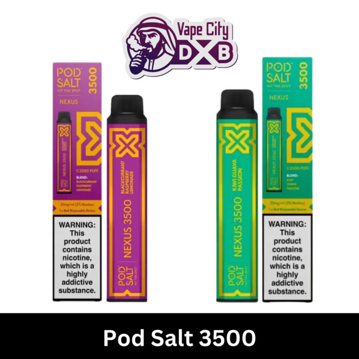 Pod Salt Nexus 3500 Puffs Vape – Disposable Vape Dubai UAE