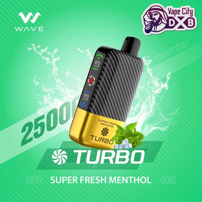 Wave Turbo 25000 Puffs Vape Disposable – Buy in Dubai UAE
