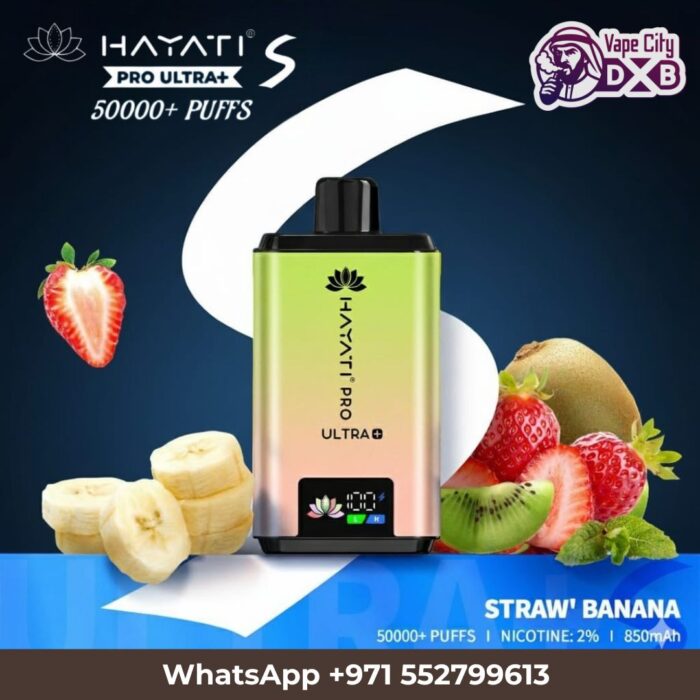 Hayati Pro Ultra+ S 50000 Puffs | Dual Flavour Vape | Dubai UAE