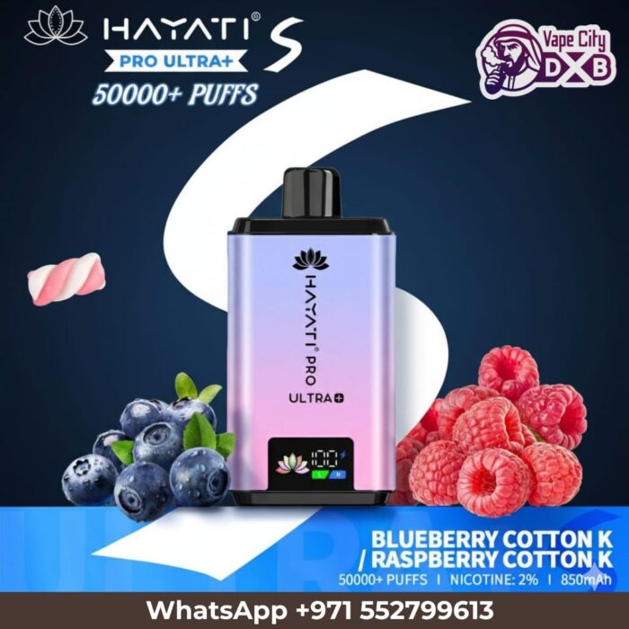 Hayati Pro Ultra+ S 50000 Puffs | Dual Flavour Vape | Dubai UAE