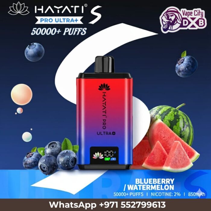 Hayati Pro Ultra+ S 50000 Puffs | Dual Flavour Vape | Dubai UAE