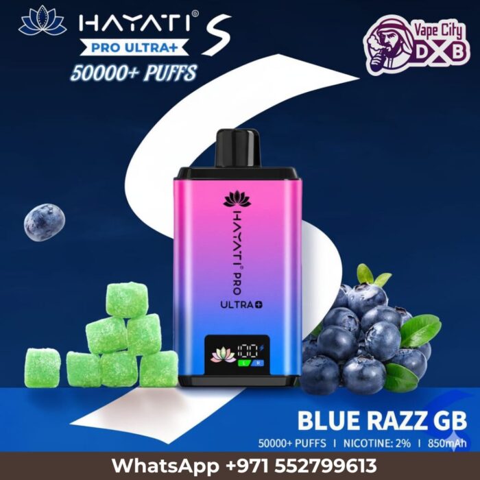 Hayati Pro Ultra+ S 50000 Puffs | Dual Flavour Vape | Dubai UAE