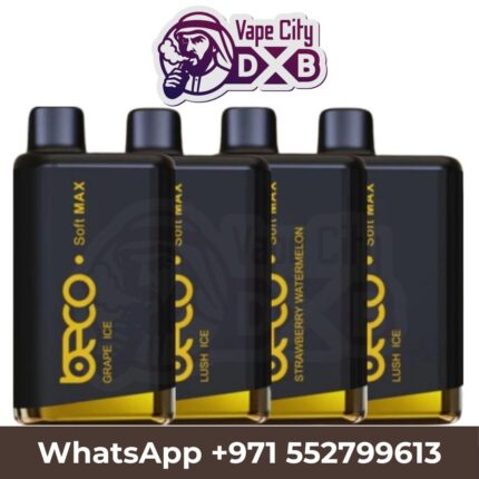 BECO Soft Max 12000 Puffs Disposable Vape 20mg in Dubai, UAE